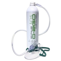 O2GO 3 X 18L Oxygen Can with Mask and Tube 